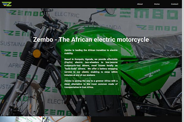 Zembo-Homepage & Landing page