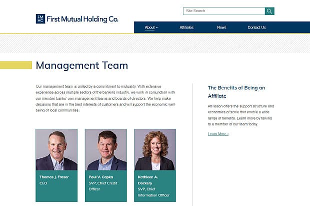 First Mutual Holdings-Team